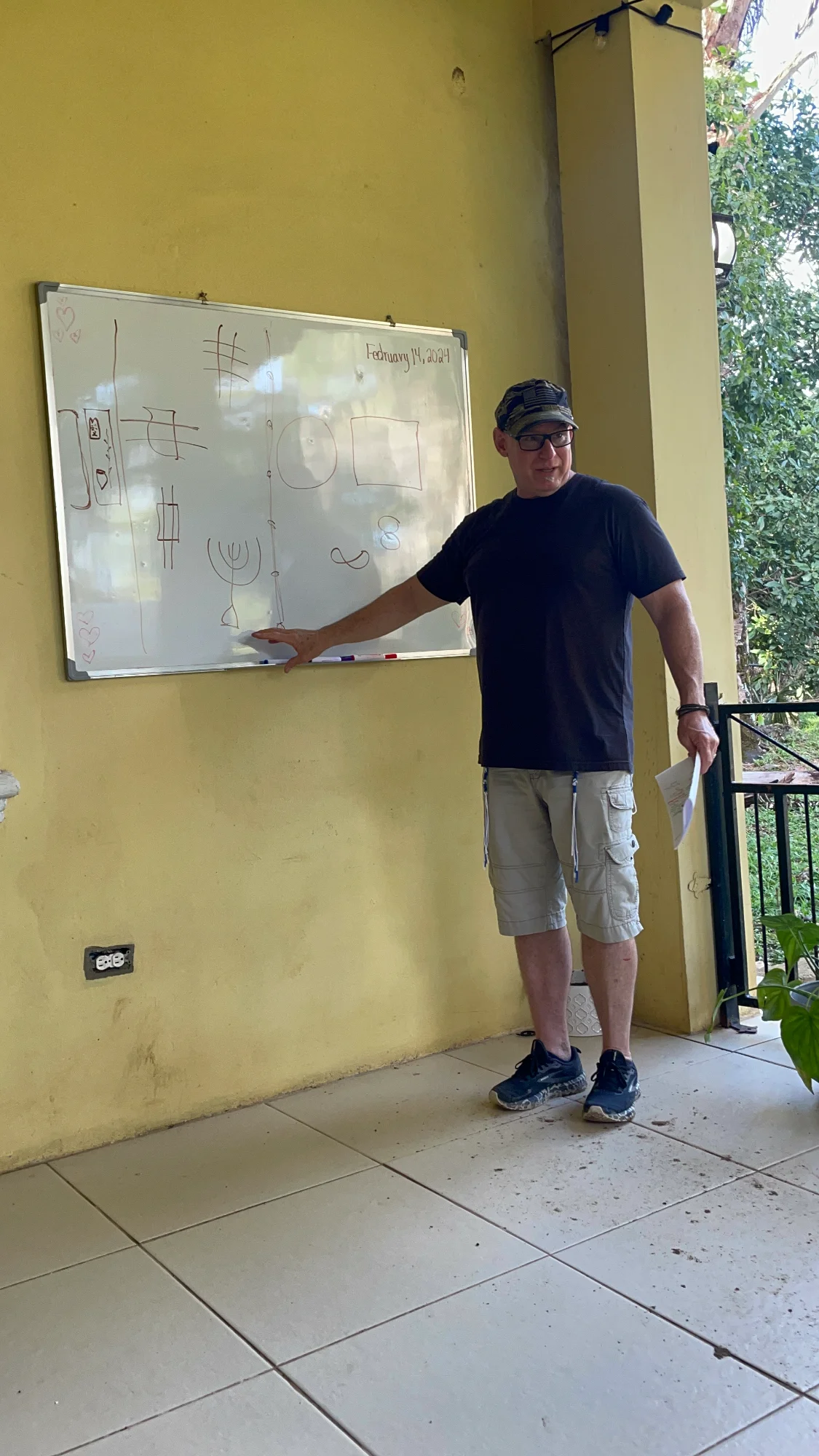 Pastor Brendt teaching